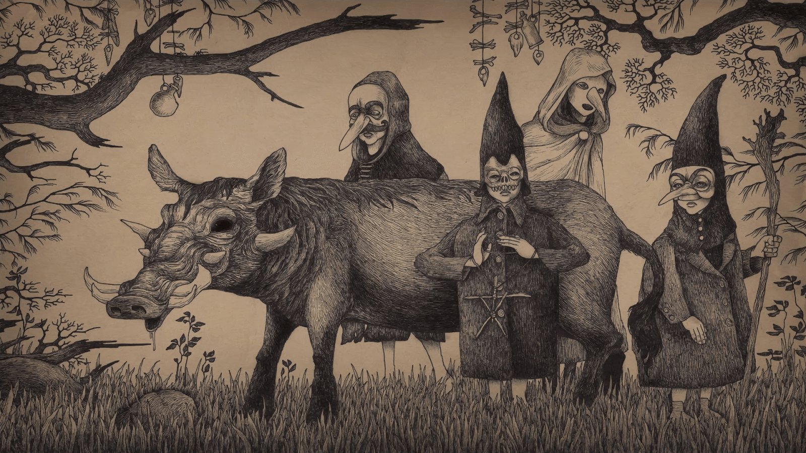 1920x1080 Creepy wallpapers. Mobile users check your WIFI - Album on Imgur