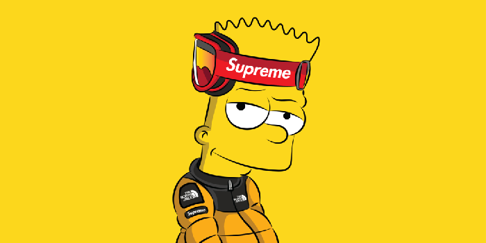 1060x754 Bart Simpson Supreme Wallpapers