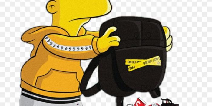 840x1088 Bart Simpson Gucci Simpsons Brick Bartsupreme - Bart Simpson