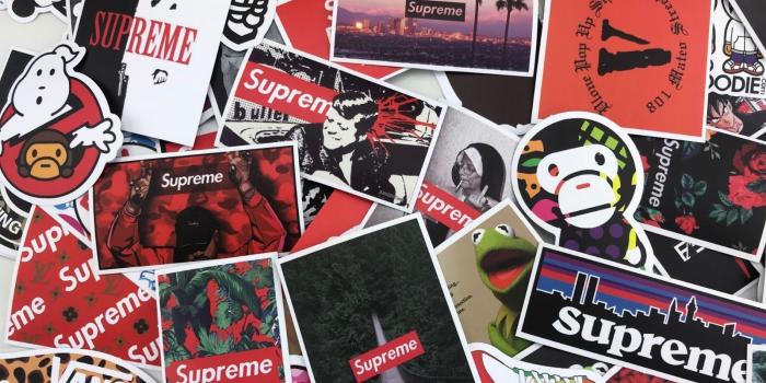 1600x1200 Details about 100 RANDOM Sticker pack Hypebeast, supreme, bape, off