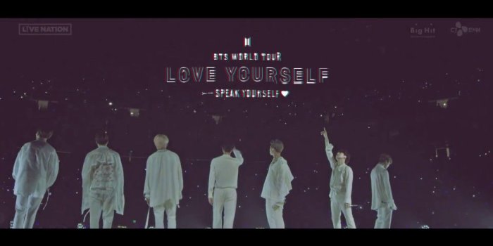 1280x720 BTS (방탄소년단) WORLD TOUR 'LOVE YOURSELF: SPEAK YOURSELF' SPOT