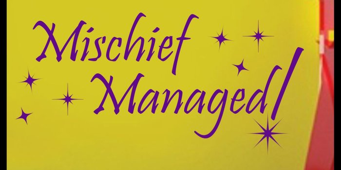 1500x1499 Mischief Managed, Mauraders Map, Harry Potter-Inspired Fan Art Vinyl Wall  Decal