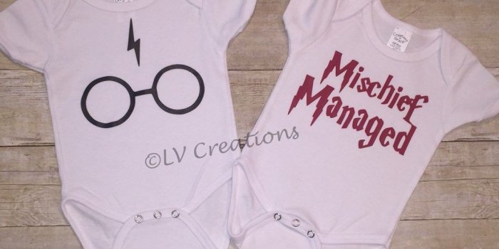 1024x768 Harry Potter Glasses - Mischief Managed - Baby Onesie Boy Girl One piece -  Lightning Bolt - Infant - JK Rowling