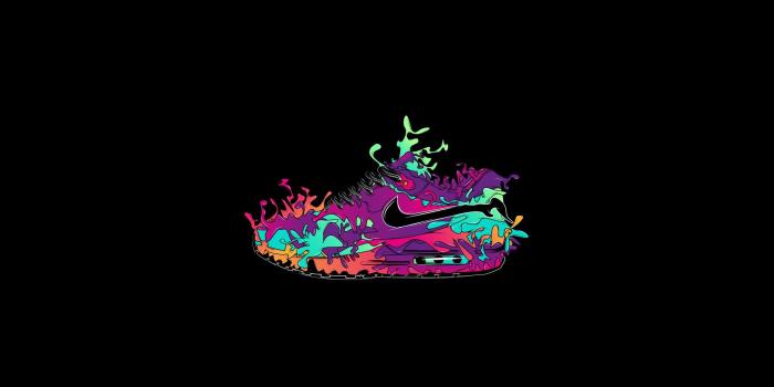 1920x1200 Art Colored Nike Shoes Wallpaper Free Wallpaper | WallpaperLepi