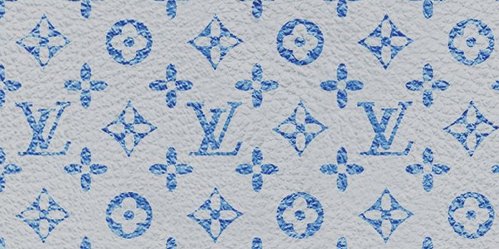 1125x2436 iPhonePapers - vf21-louis-vuitton-blue-pattern-art