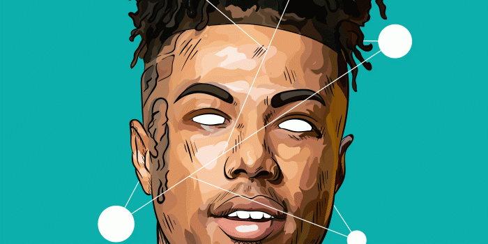 5000x5000 Blueface Illustration | Music interests △ in 2019 | Rapper art