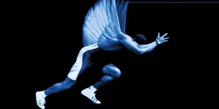 1024x768 Download Wallpaper black angel adidas ato boldon, 1024x768, Sprinter