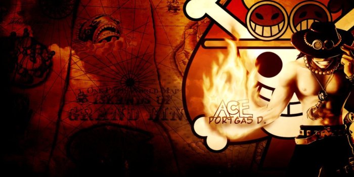 1297x691 Ace Anime One Piece Wallpaper Hd | Wallpapers Dope