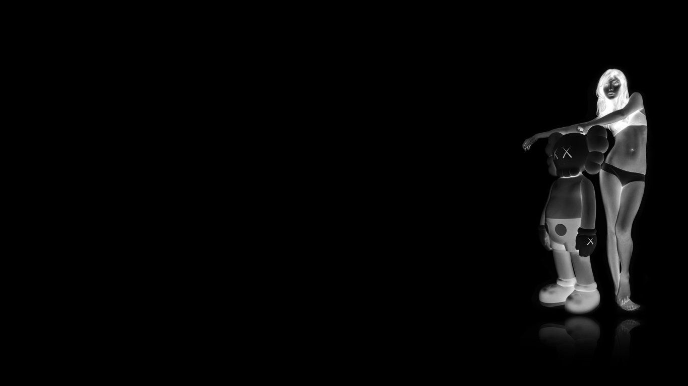 1366x768 Best 48+ Kaws Desktop Background on HipWallpaper | Beautiful