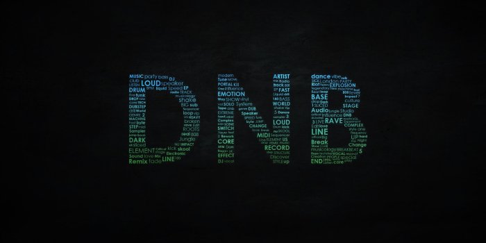 1920x1080 1920x1080 DnB Typography wallpaper, music and dance wallpapers