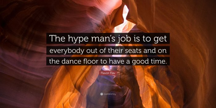 3840x2160 Flavor Flav Quote: “The hype man's job is to get everybody out of
