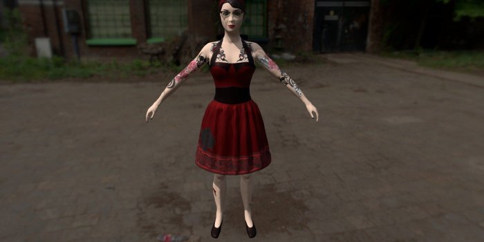 1920x1080 Rae Higgins Killing Floor 2 - 3D model by MadCat (@MadCat) - Sketchfab