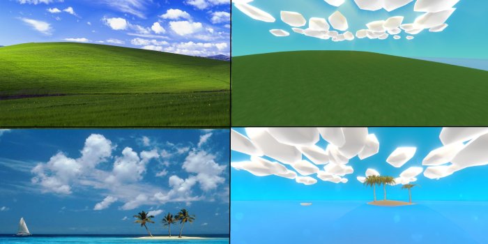 4008x2272 I Remade Some Windows XP and Windows 7 Backgrounds in Unturned