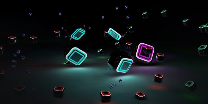 1920x1200 Square pink and green lighted LED lights HD wallpaper | Wallpaper Flare