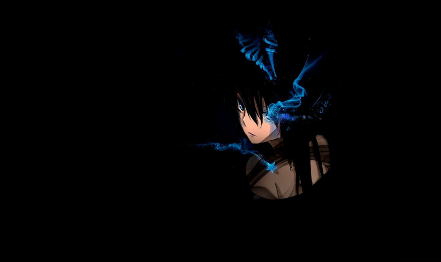 1440x855 Anime Dark Girl Backgrounds Wallpaper Hd | Wallpapers Savage