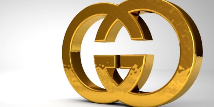 1152x931 Gucci Gold Logo Wallpapers Hd | Views Wallpapers