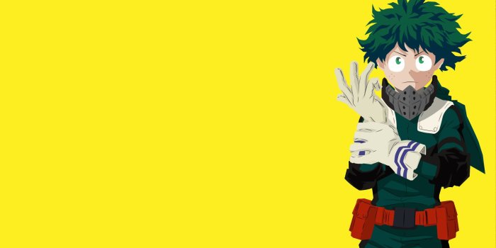 1922x1081 Deku Wallpaper. I made it in illustrator in about 12 hs, still