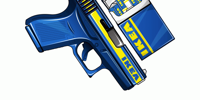 2953x2953 streetwear #hypebeast #graphicdesign #logo #artwork #ikea #gun
