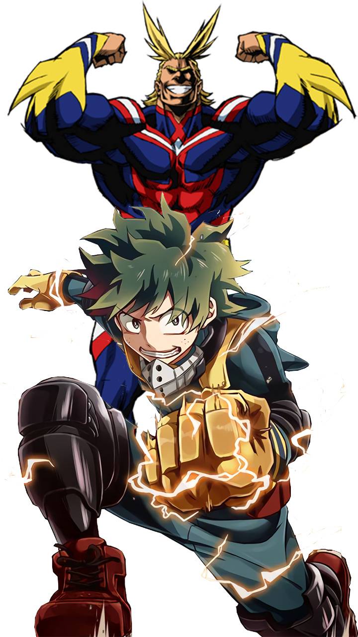 720x1280 All Might and Deku Wallpaper by DMenTx - 07 - Free on ZEDGE™