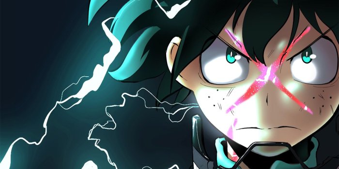 1920x1080 Powered up Deku. Wallpaper from My Hero One's Justice | gamepressure.com