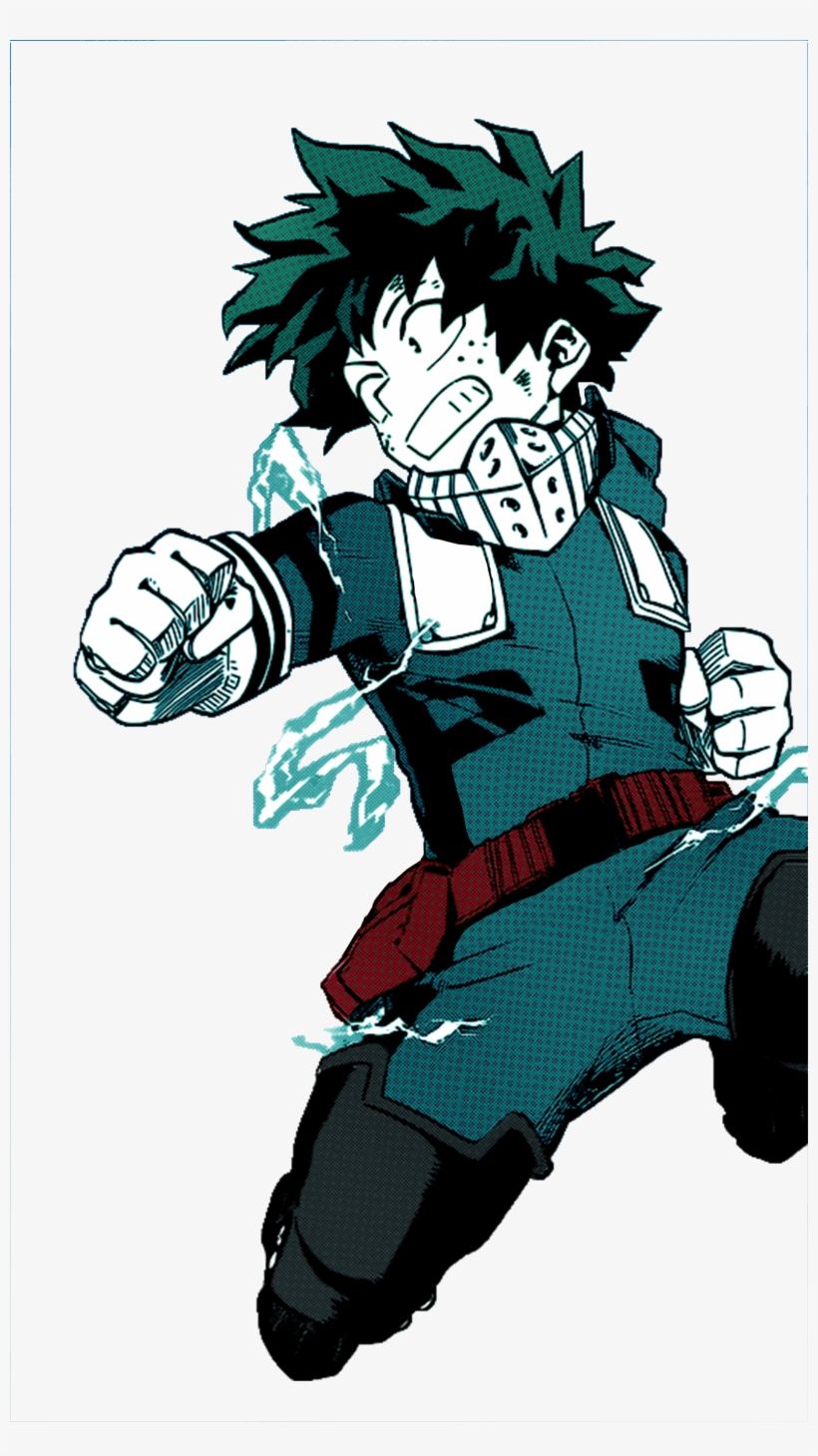 820x1460 My Hero Academia Deku Wallpaper Black And White - Izuku Midoriya