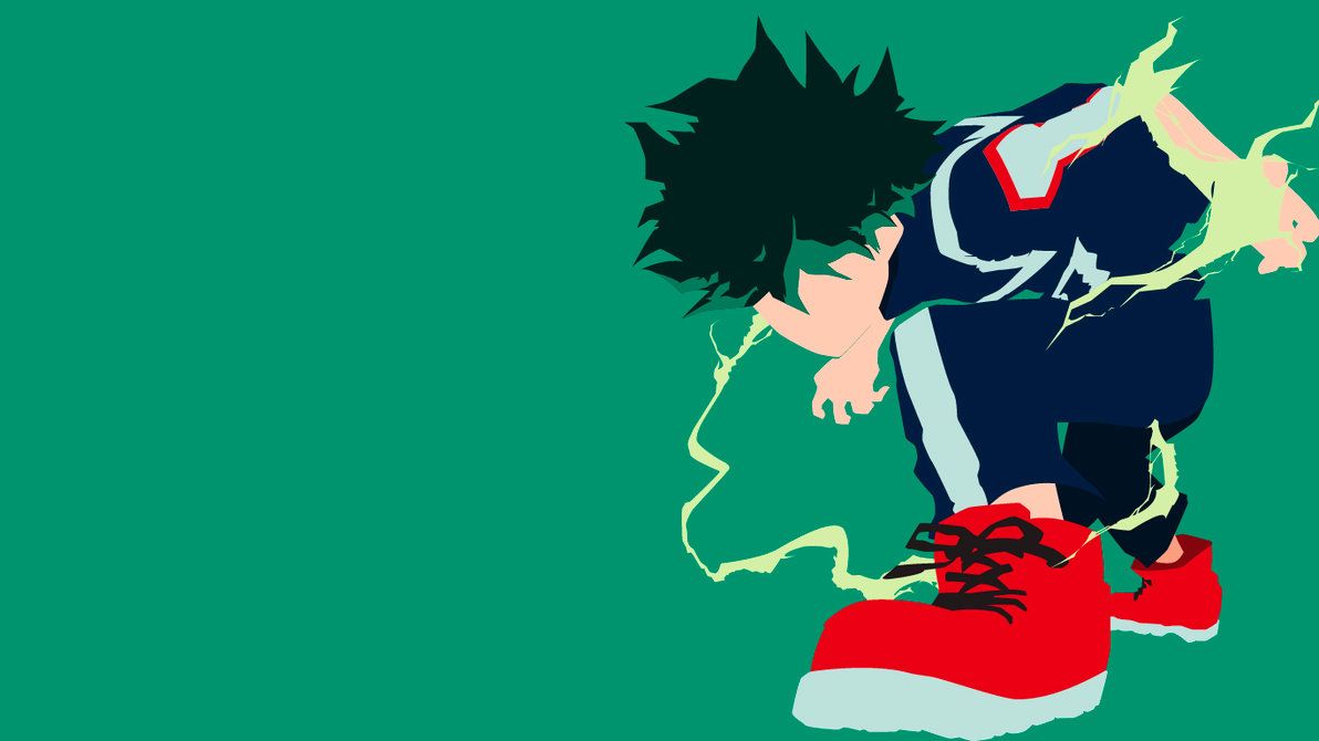1192x670 Deku Minimalist wallpaper by Samuelzadames