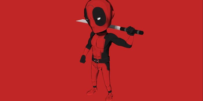 1920x1080 Rendy Christian - Chibi Deadpool