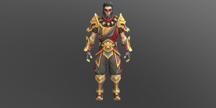 1920x1080 Fortnite - WuKong - 3D model by Skin-Tracker (@stairwave) - Sketchfab