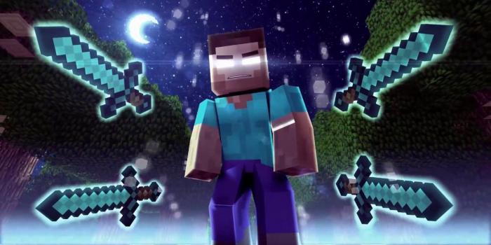 1280x720 The Power Of Herobrine | SpeeDanimT #2 | Minecraft - Wallpaper Engine