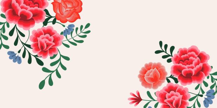 1650x1070 Cream Frida Kahlo Flower Wallpaper | MuralsWallpaper