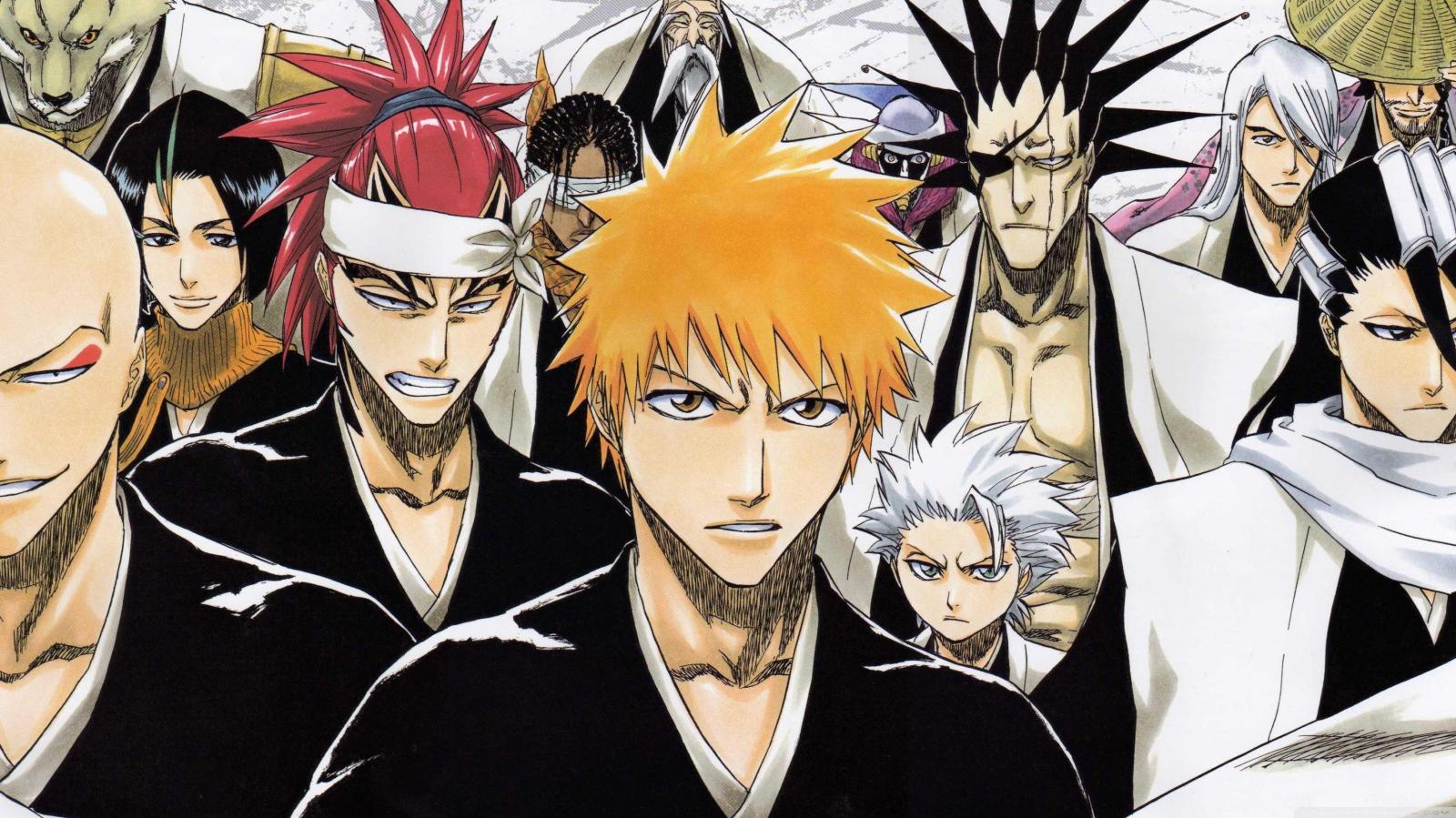 3554x1999 Bleach Soul Society wallpaper