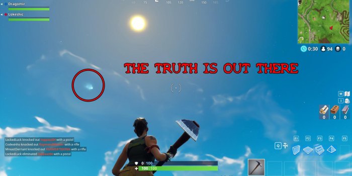 1920x1080 Fortnite BR Telescope Locations - Comet Easter Egg