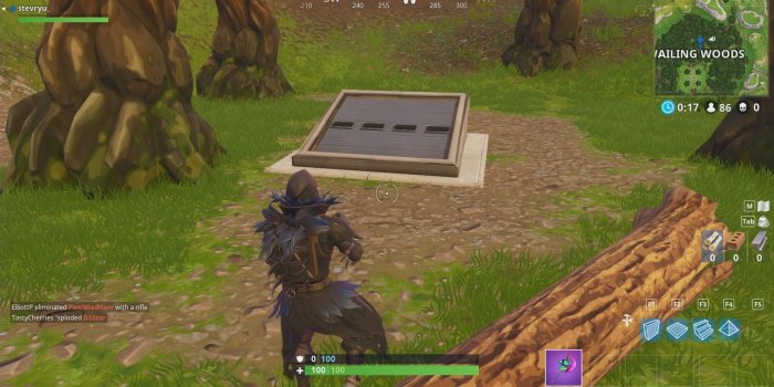 1920x1080 Fortnite: Secret Hatch Easter Egg In Wailing Woods (Video Battle