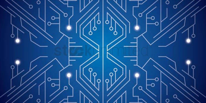 1300x1300 Technology wallpaper Vector Image - 1807676 | StockUnlimited