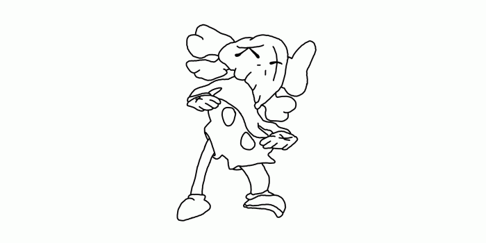 2048x1536 Kaws II By nello yello | O'Keefe in 2019 | Art, Artwork, Wallpaper