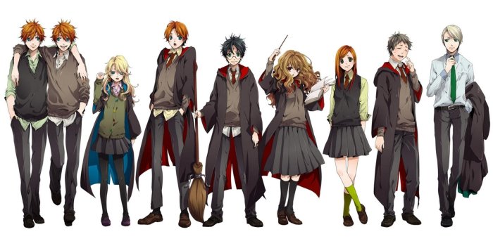 1920x1200 Harry Potter Anime Wallpapers