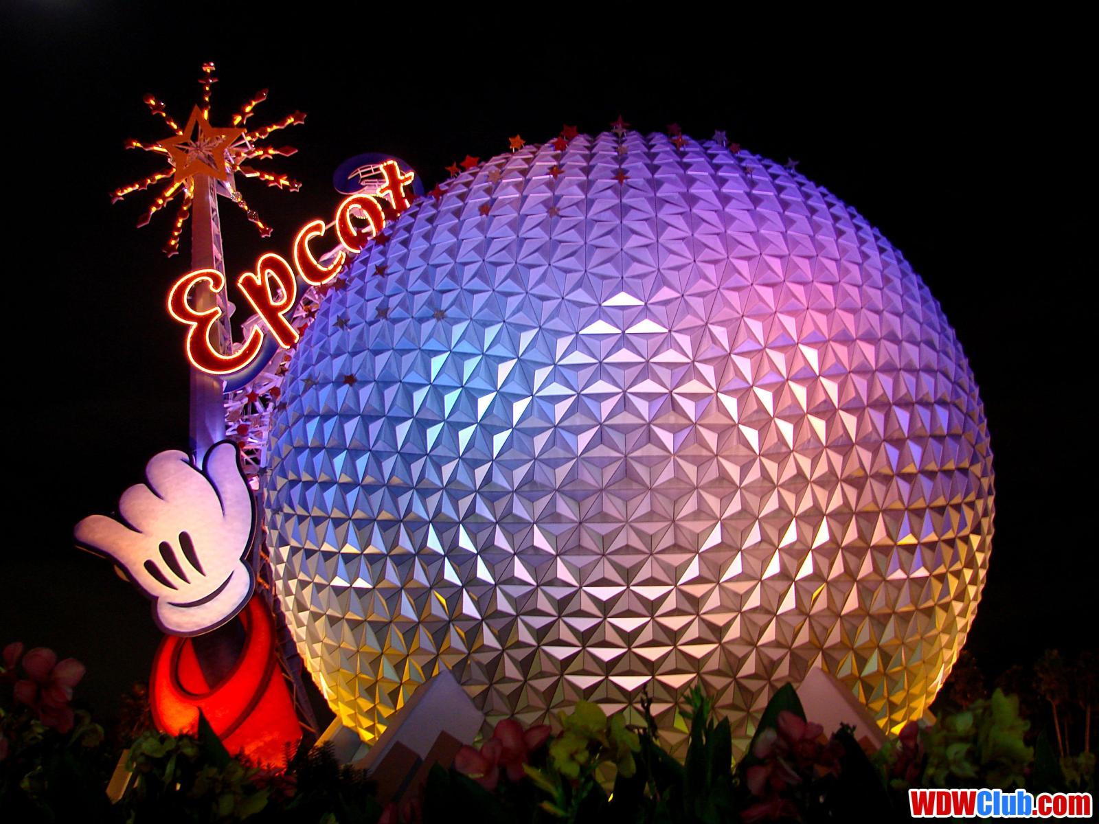 2560x1920 Epcot's Mickey Wand Wallpaper - WDWClub.com