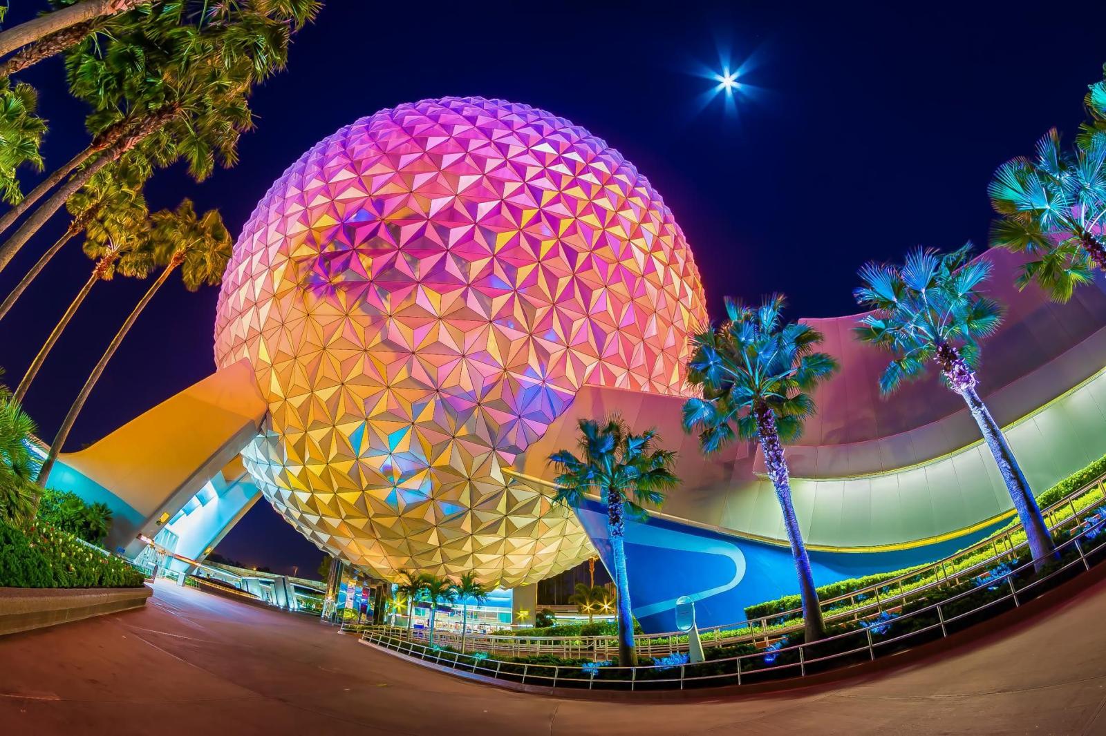 1936x1291 Wallpaper : Epcot, Disney, fisheye, disneyworld, wdw