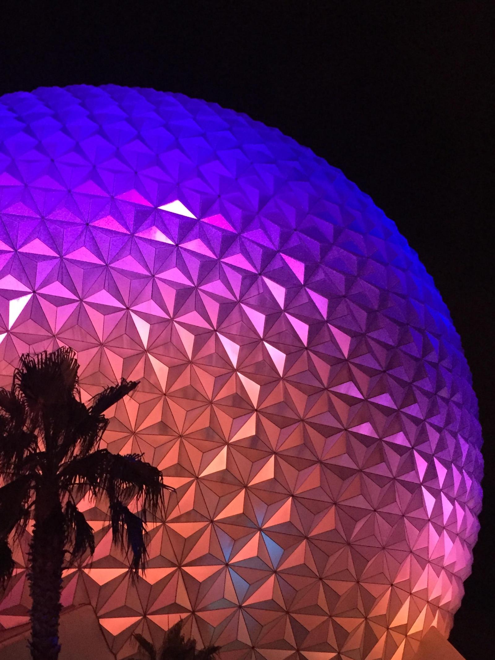 2448x3264 Since were posting Wallpaper shots of the EPCOT ball : WaltDisneyWorld