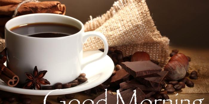 2560x1600 Good Morning coffee cup with chocolate chips HD Wallpapers Rocks