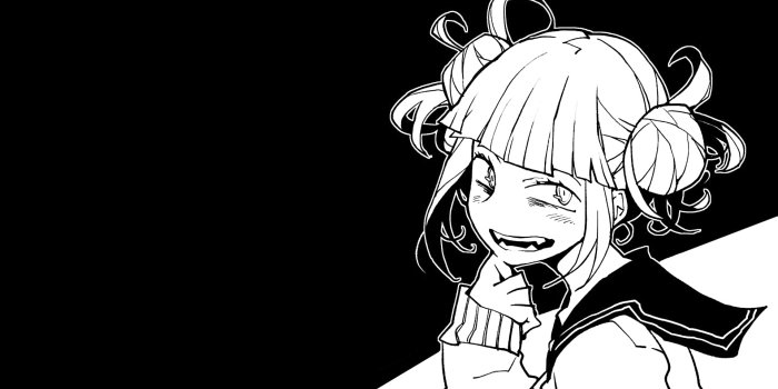 1920x1080 HD wallpaper: Boku no Hero Academia, Himiko Toga, Midoriya Izuku