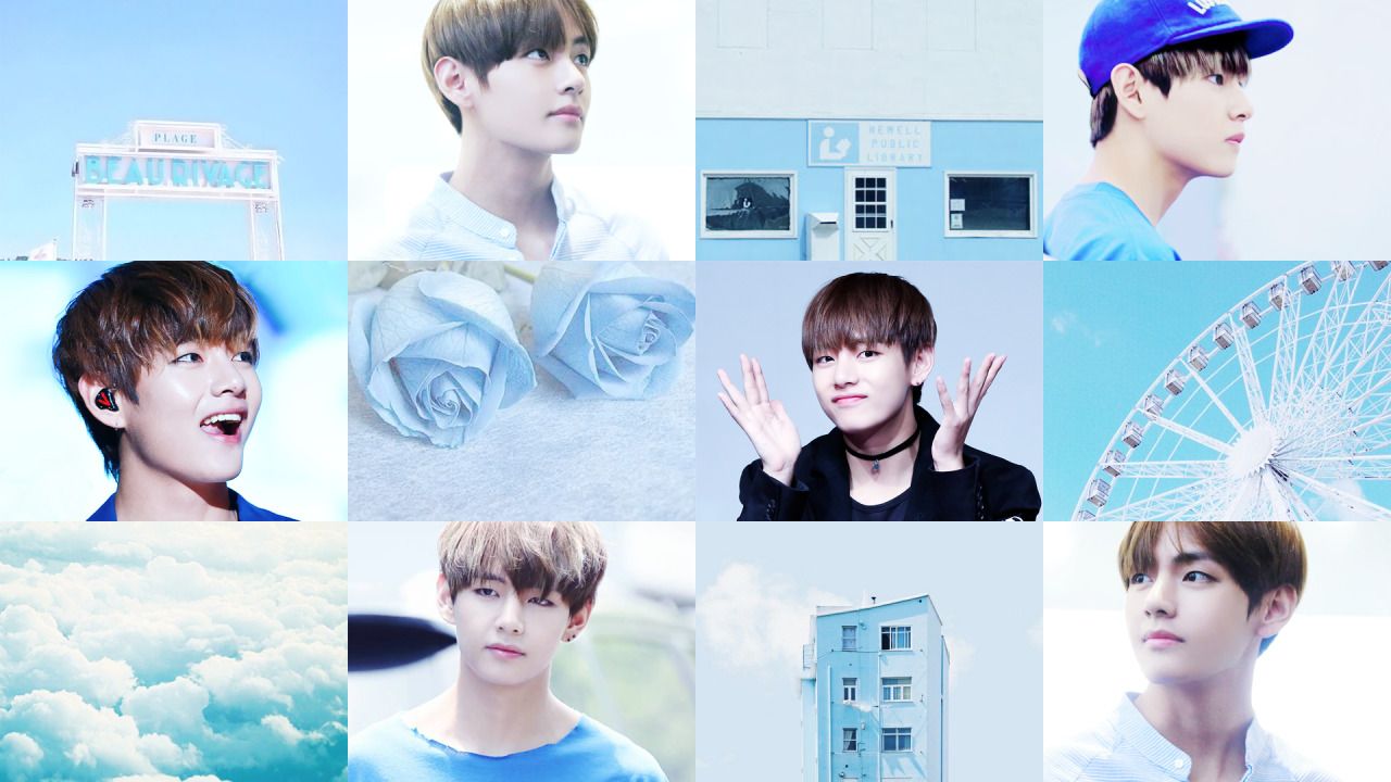 1280x720 Azure. — [HappyTaeHyungDay] TAEHYUNG lockscreen | wallpaper...