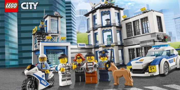 2560x1440 Police Station - Wallpapers - LEGO® City - LEGO.com US