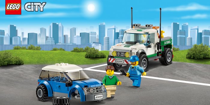 2560x1440 60081 Pickup Tow Truck - Wallpapers - LEGO® City - LEGO.com GB