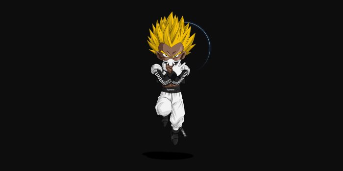 2560x1440 Wallpaper : Gotenks, Dragon Ball Z, Dragon Ball, illustration, Kuza