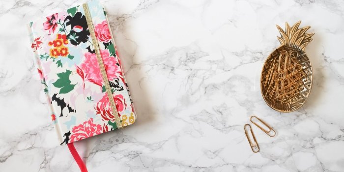 1332x850 Wallpaper Notepad, pineapple, clip, marble images for desktop