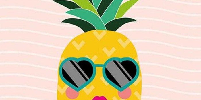 853x1517 Gold Pineapple Wallpaper - (50+) Group Wallpapers