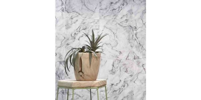 1100x1216 White Gray Marble Wallpaper