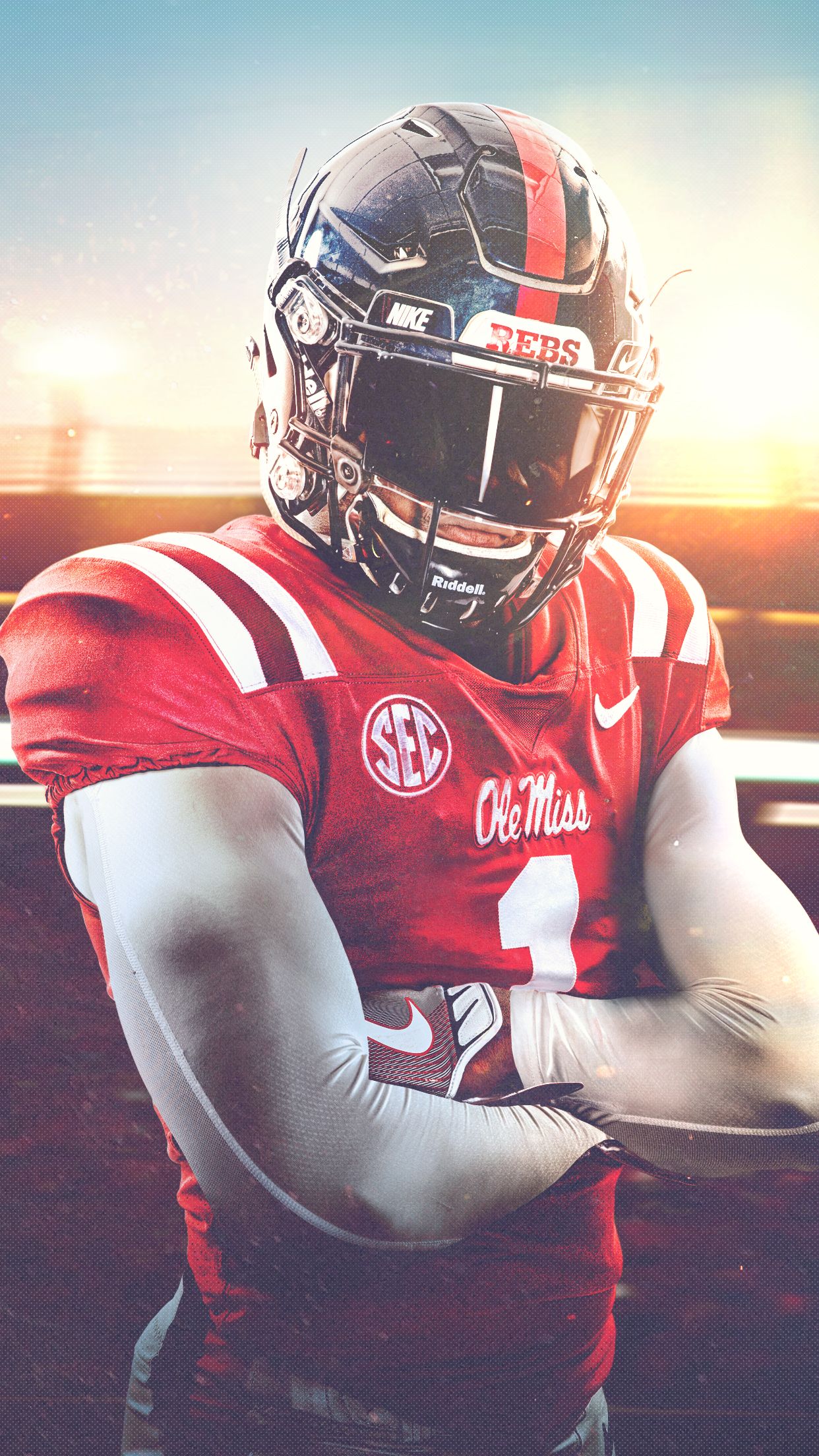 1242x2208 Wallpapers - Ole Miss Athletics