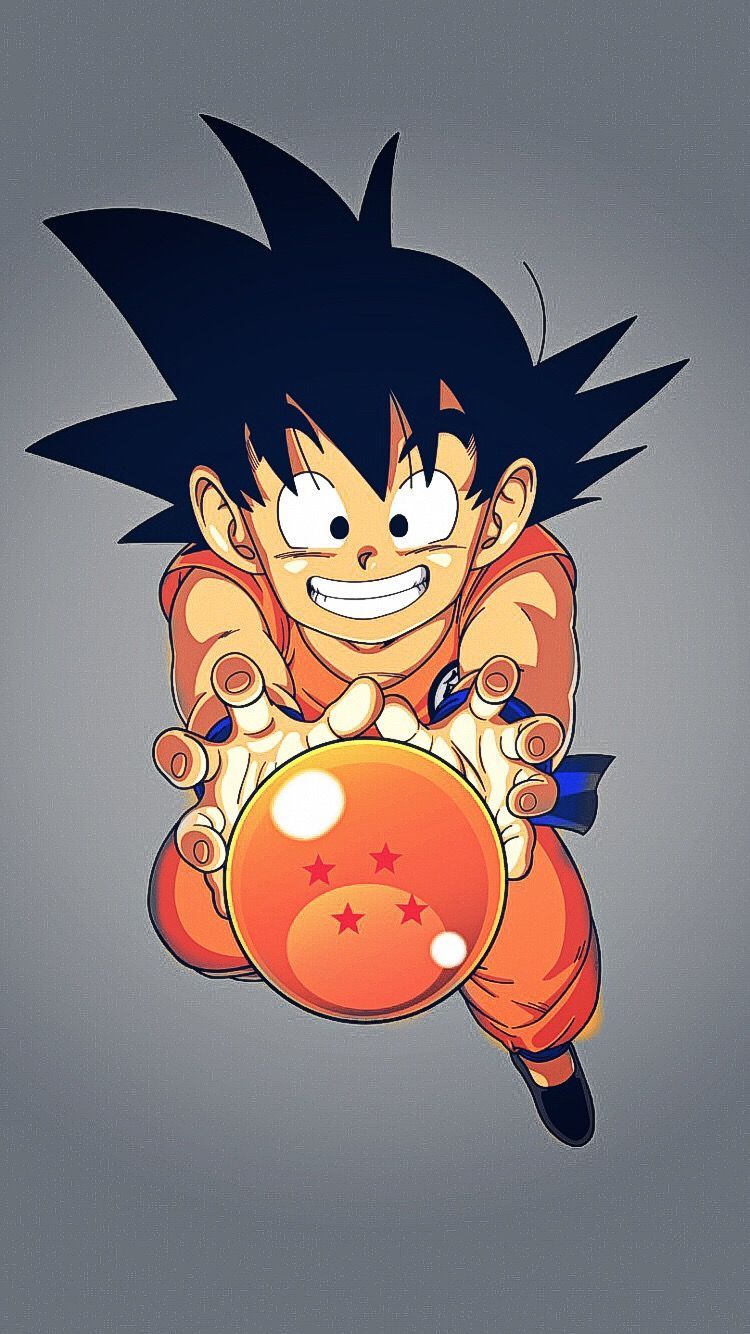 750x1334 goku dbz dragonballz anime wallpaper iphone...